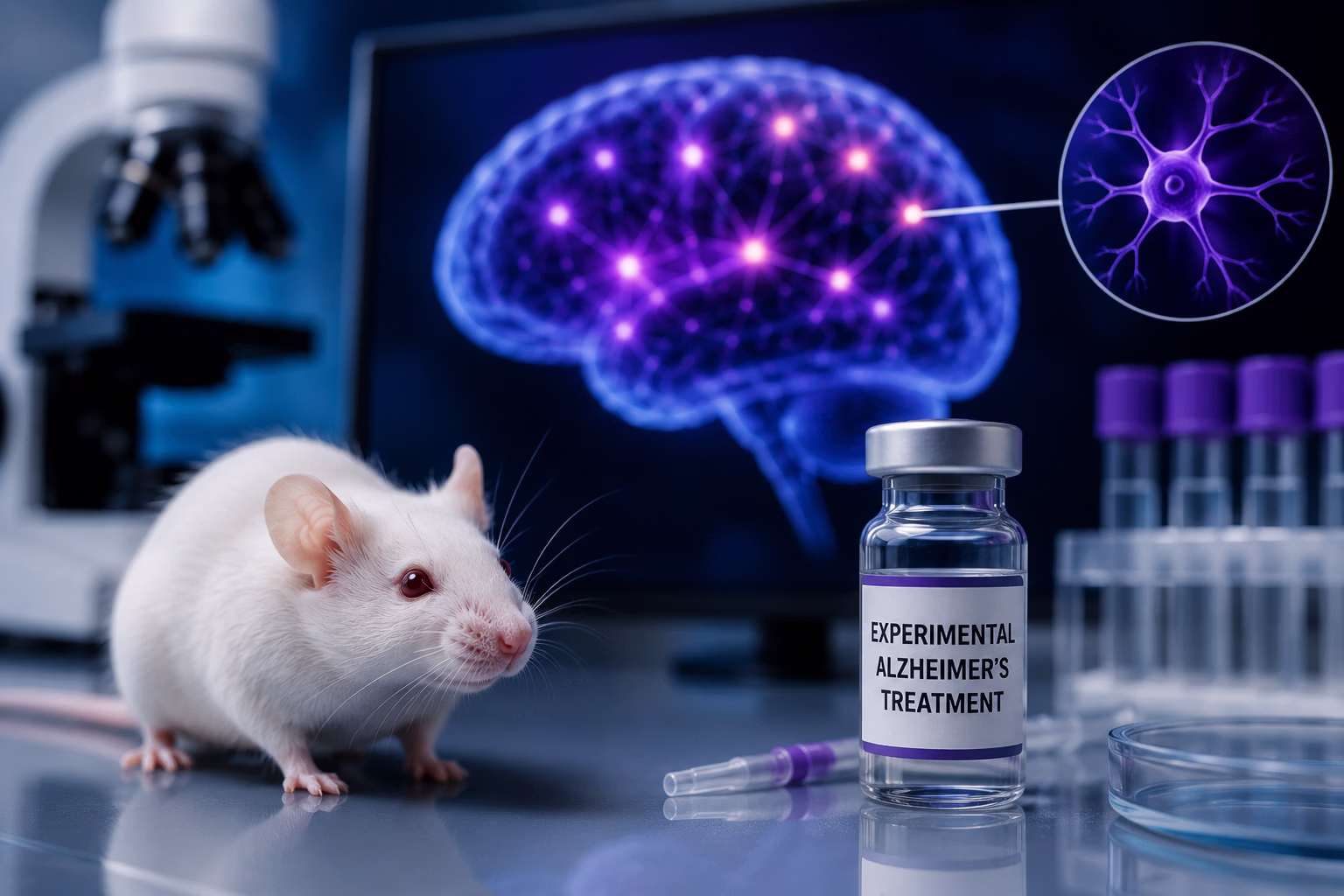 Experimental Drug Shows Promise in Animal Models of Alzheimer’s Disease